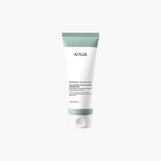 Anua Heartleaf Succinic Moisture Cleansing Foam 150ml