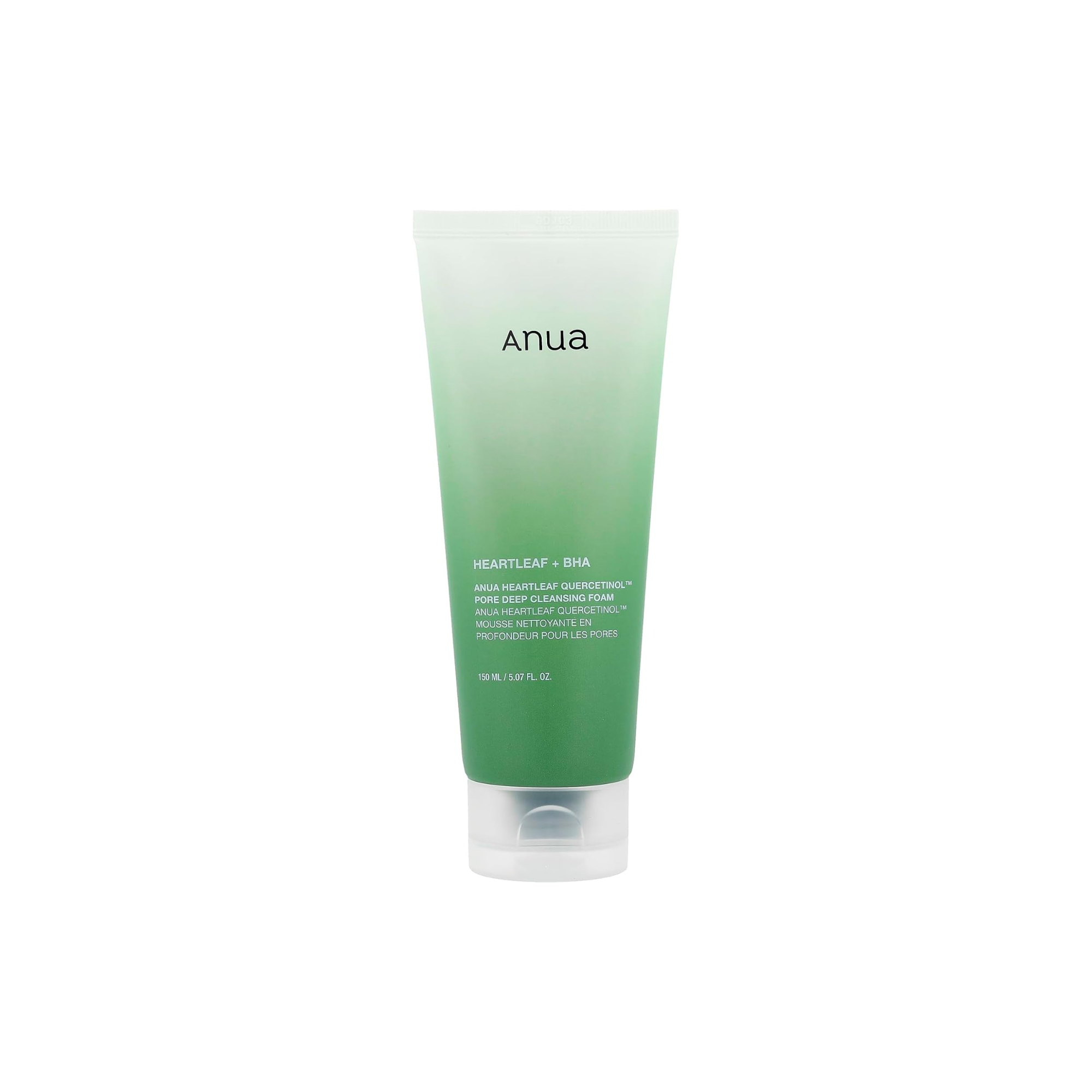 Anua Heartleaf + BHA Quercetinol Pore Deep Cleansing Foam 150ml