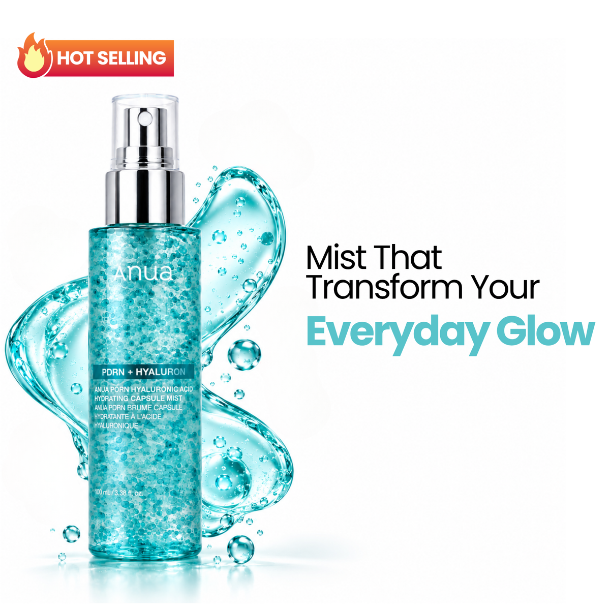 Anua PDRN Hyaluronic Acid Hydrating Capsule Mist