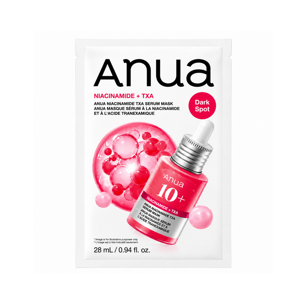 Anua Niacinamide TXA Serum Mask