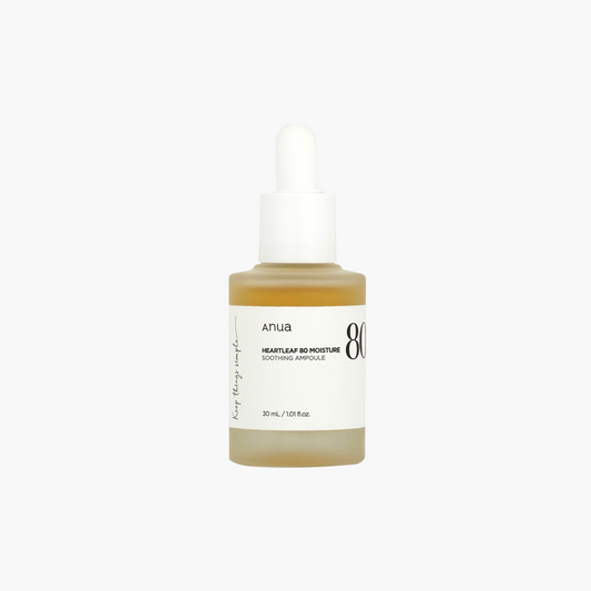 Anua Heartleaf 80 Moisture Soothing Ampoule 30ml