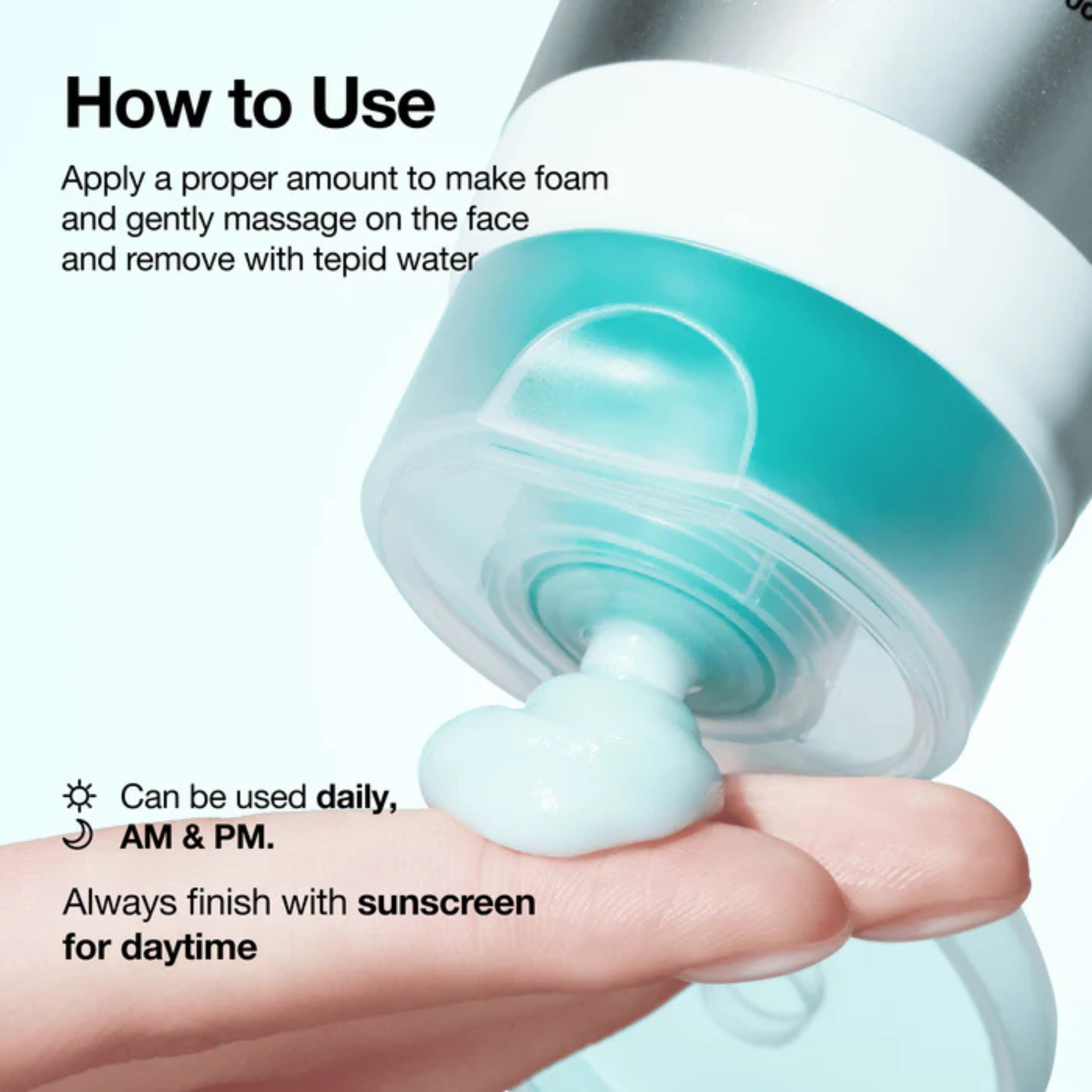 Anua PDRN Hyaluronic Acid Moisturizing Cleansing Foam 150ml