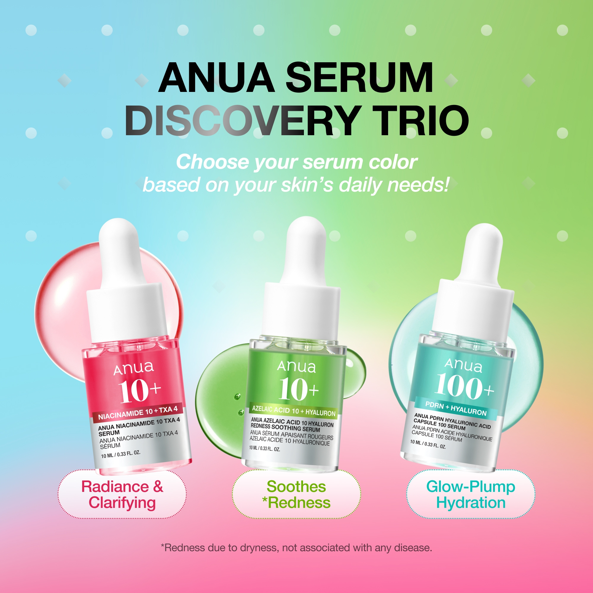 Anua Serum Discovery Trio Set