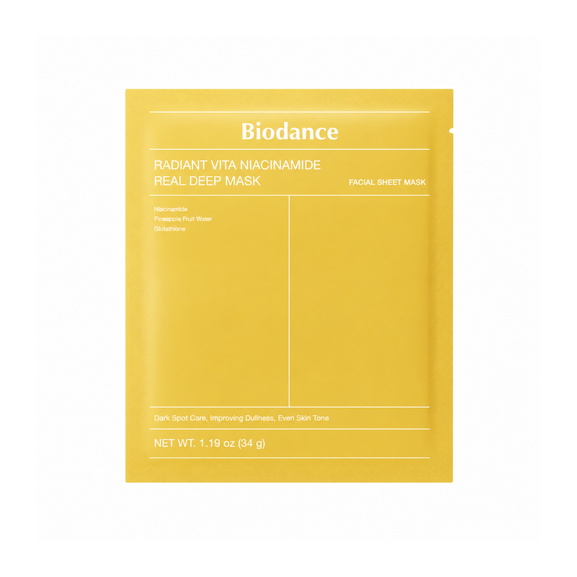 Biodance Radiant Vita Niacinamide Real Deep Mask