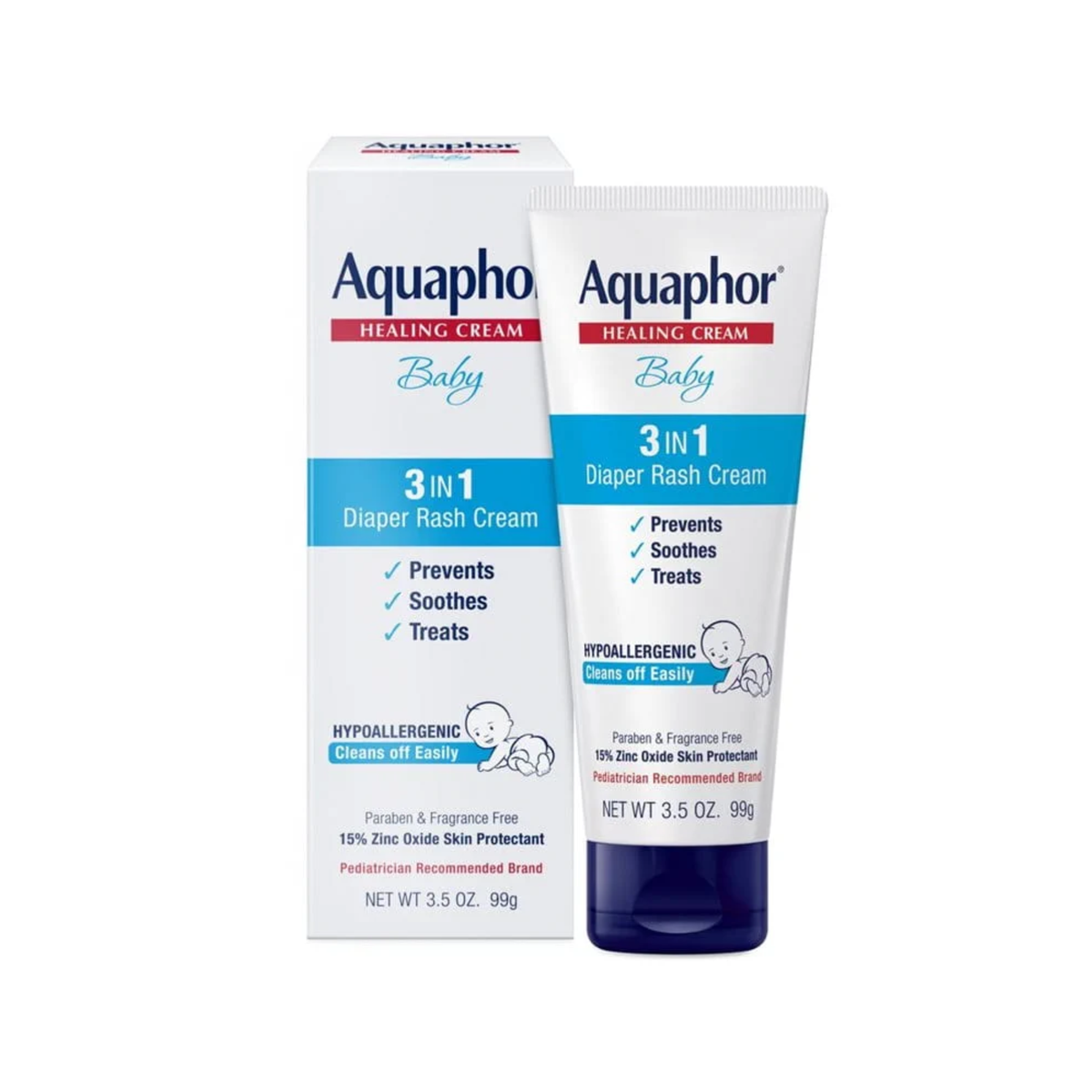 Aquaphor Baby Diaper Rash Cream