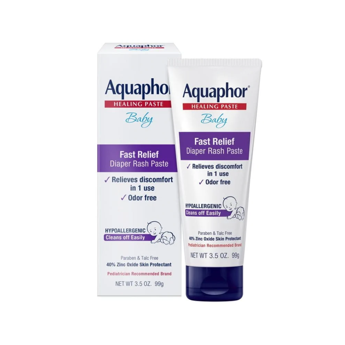 Aquaphor Baby Diaper Rash Paste
