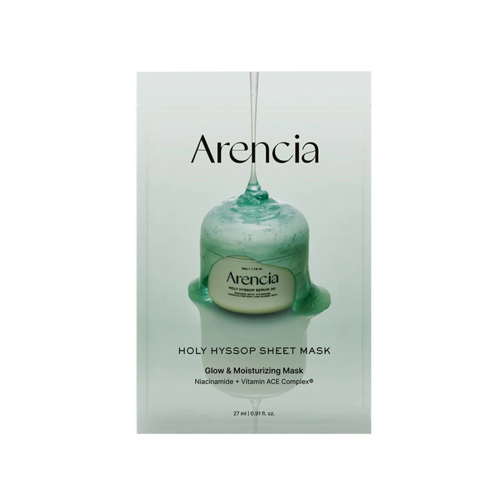 Arencia Holy Hyssop Sheet Mask