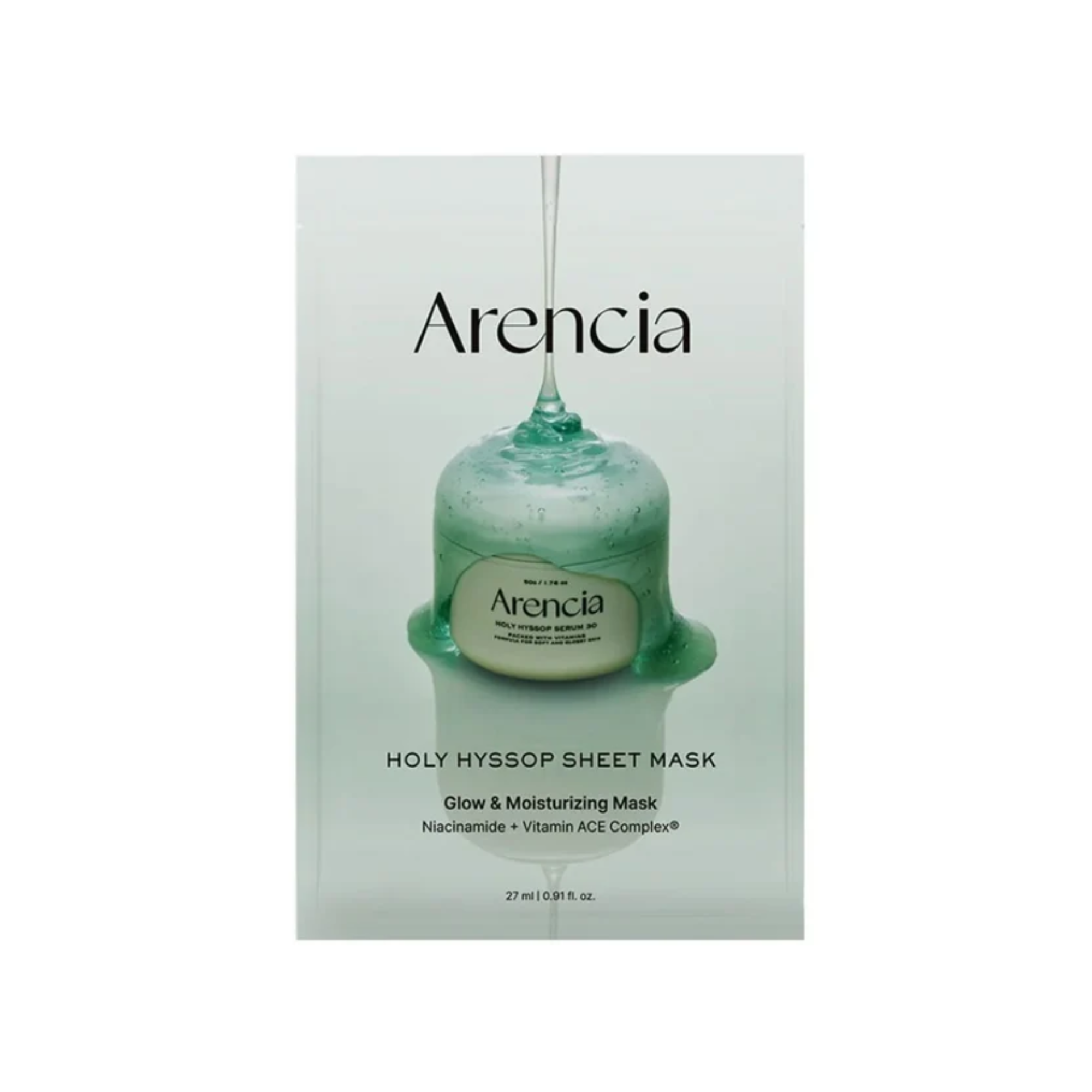 Arencia Holy Hyssop Sheet Mask