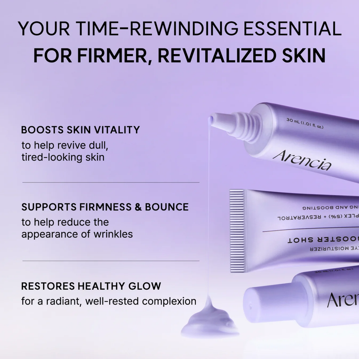 Arencia NAD Booster Shot For Face & Eye Moisturizer