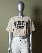 Loom Pakistan Austin Crop Top Beige