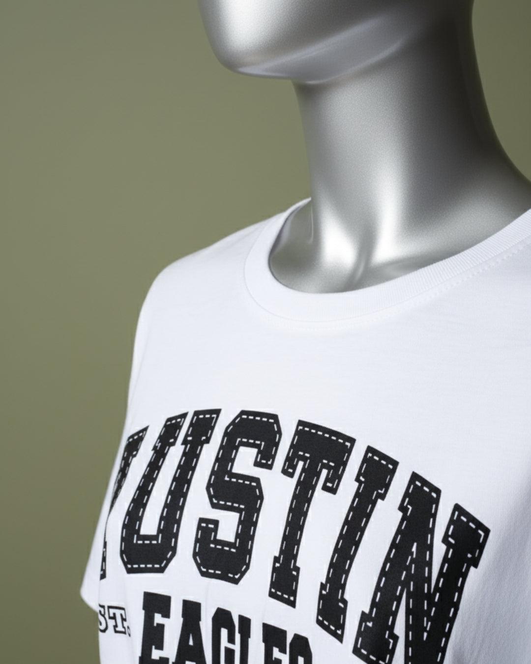 Loom Pakistan Austin Crop Top White