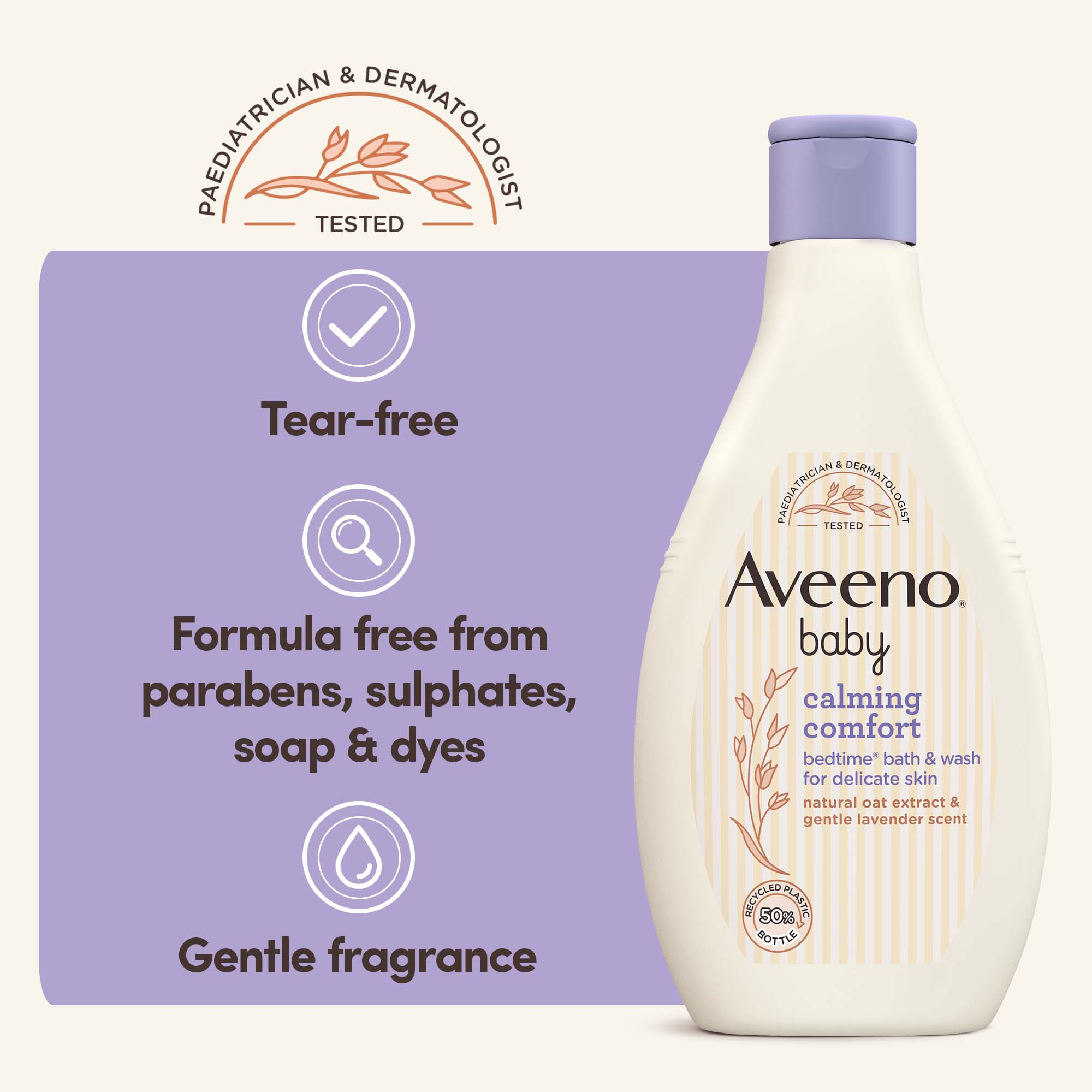 Aveeno Baby Calming Comfort Bedtime Bath & Wash