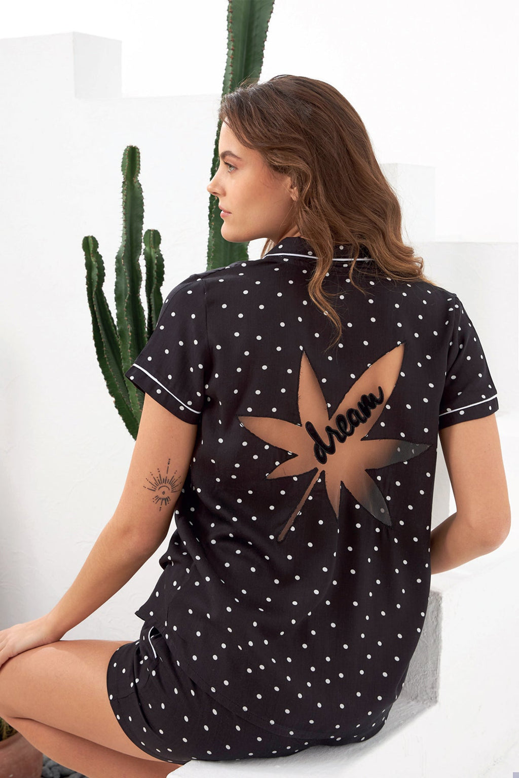 BLS Azzurra Viscose Short Set