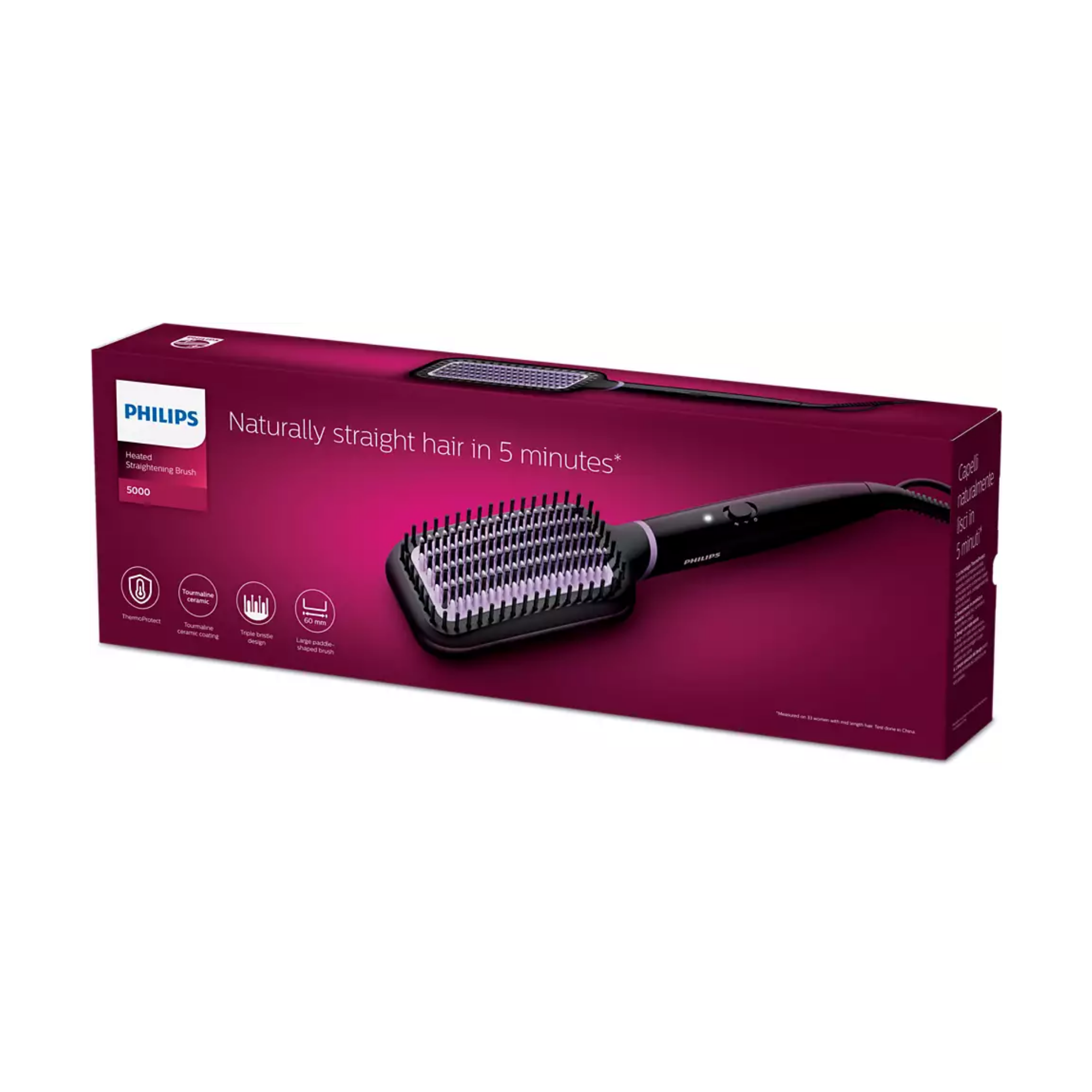 Philips StyleCare Essential Heated Straightening Brush BHH880/03 price in Pakistan
