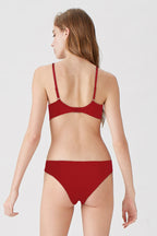BLS Breathable Lace Panty Red 40