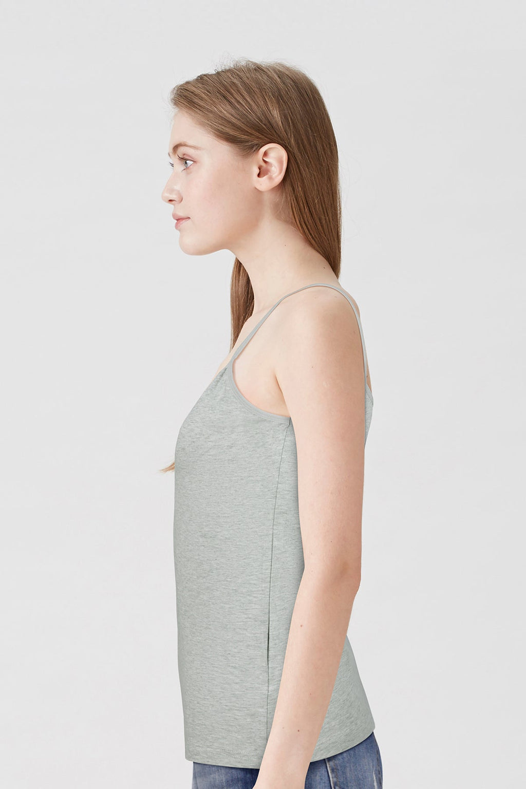 BLS Zifa Stretchable Cotton Camisole Grey