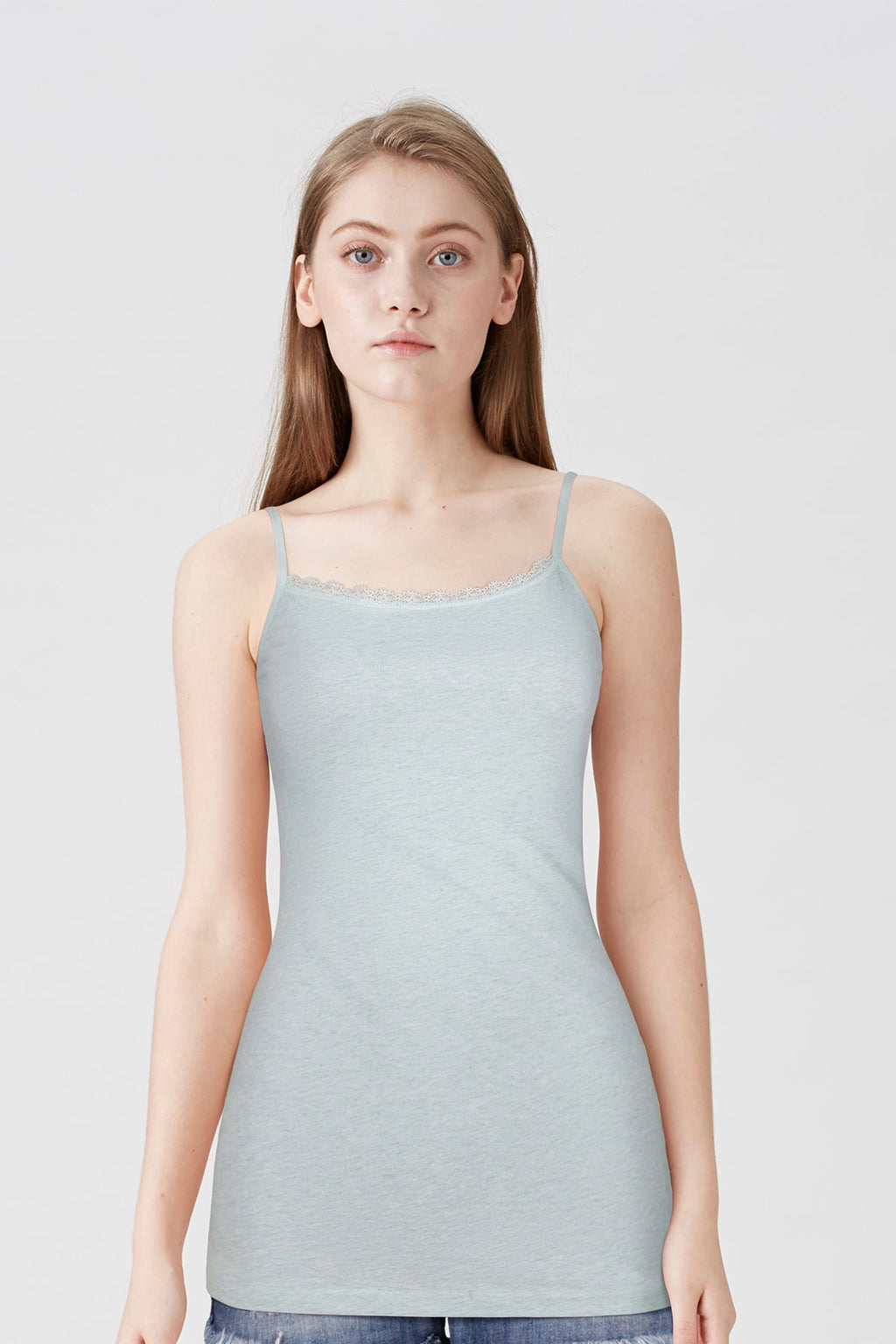 BLS Zifa Stretchable Cotton Camisole Mint
