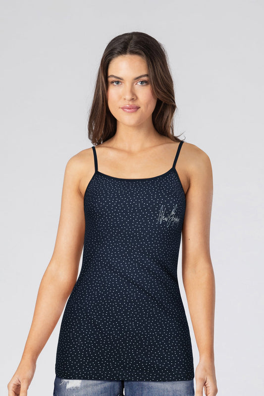 BLS Zorana Stretchable Cotton Camisole Black