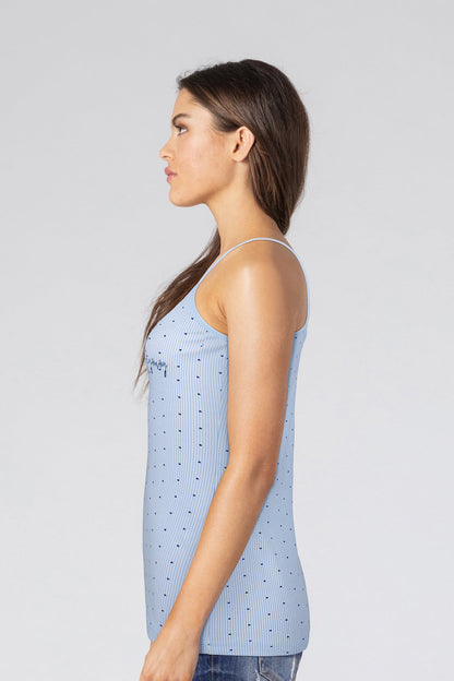 BLS Zorana Stretchable Cotton Camisole Blue