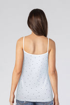 BLS Zorana Stretchable Cotton Camisole White