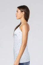 BLS Zorana Stretchable Cotton Camisole White