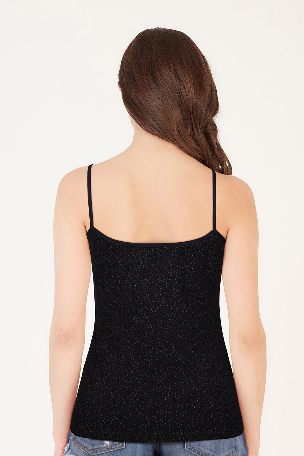 BLS Zorica Stretchable Cotton Camisole Black