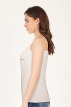 BLS Zorica Stretchable Cotton Camisole Ecru