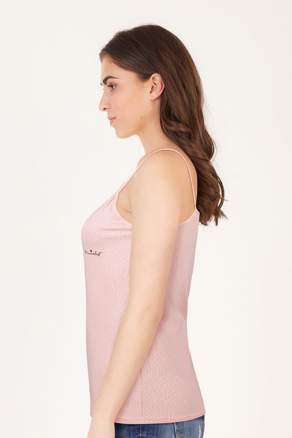 BLS Zorica Stretchable Cotton Camisole Pink