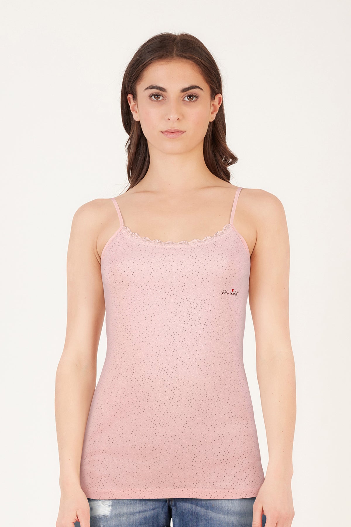 BLS Zorica Stretchable Cotton Camisole Pink