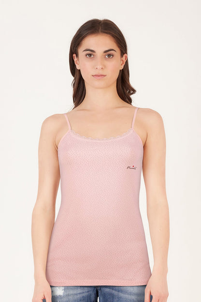 BLS Zorica Stretchable Cotton Camisole Pink