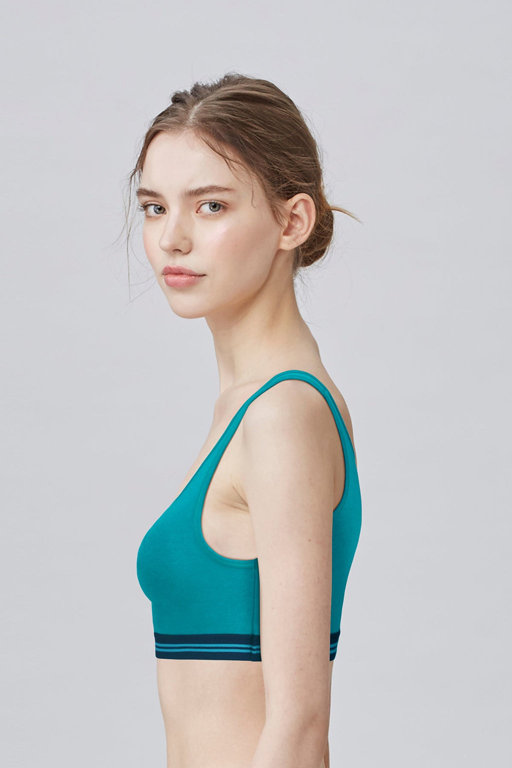 BLS Aglae Non Wired And Non Padded Cotton Crop Top