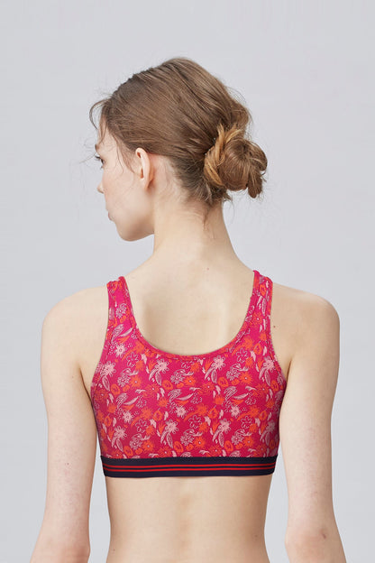 BLS Alizee Non Wired And Non Padded Cotton Crop Top