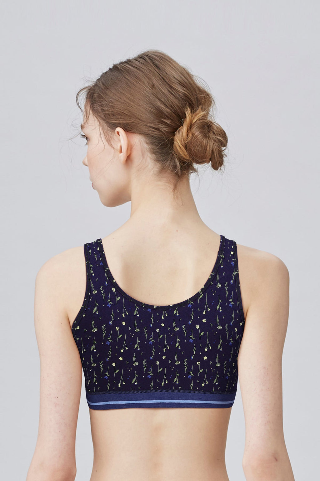 BLS Ariane Non Wired And Non Padded Cotton Crop Top