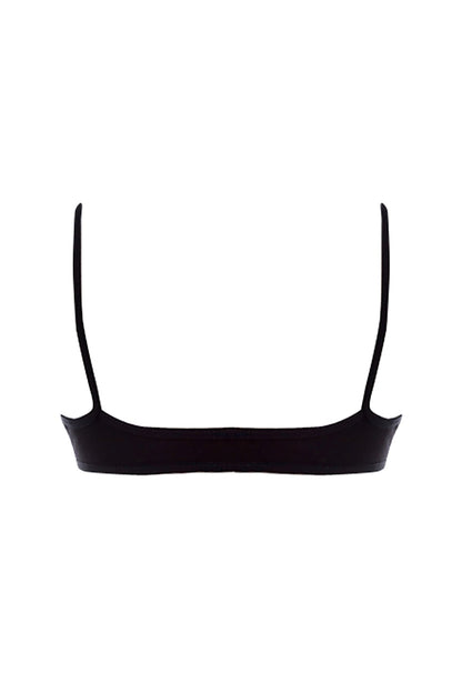BLS Berna Non Padded Cotton Teen Bra Black