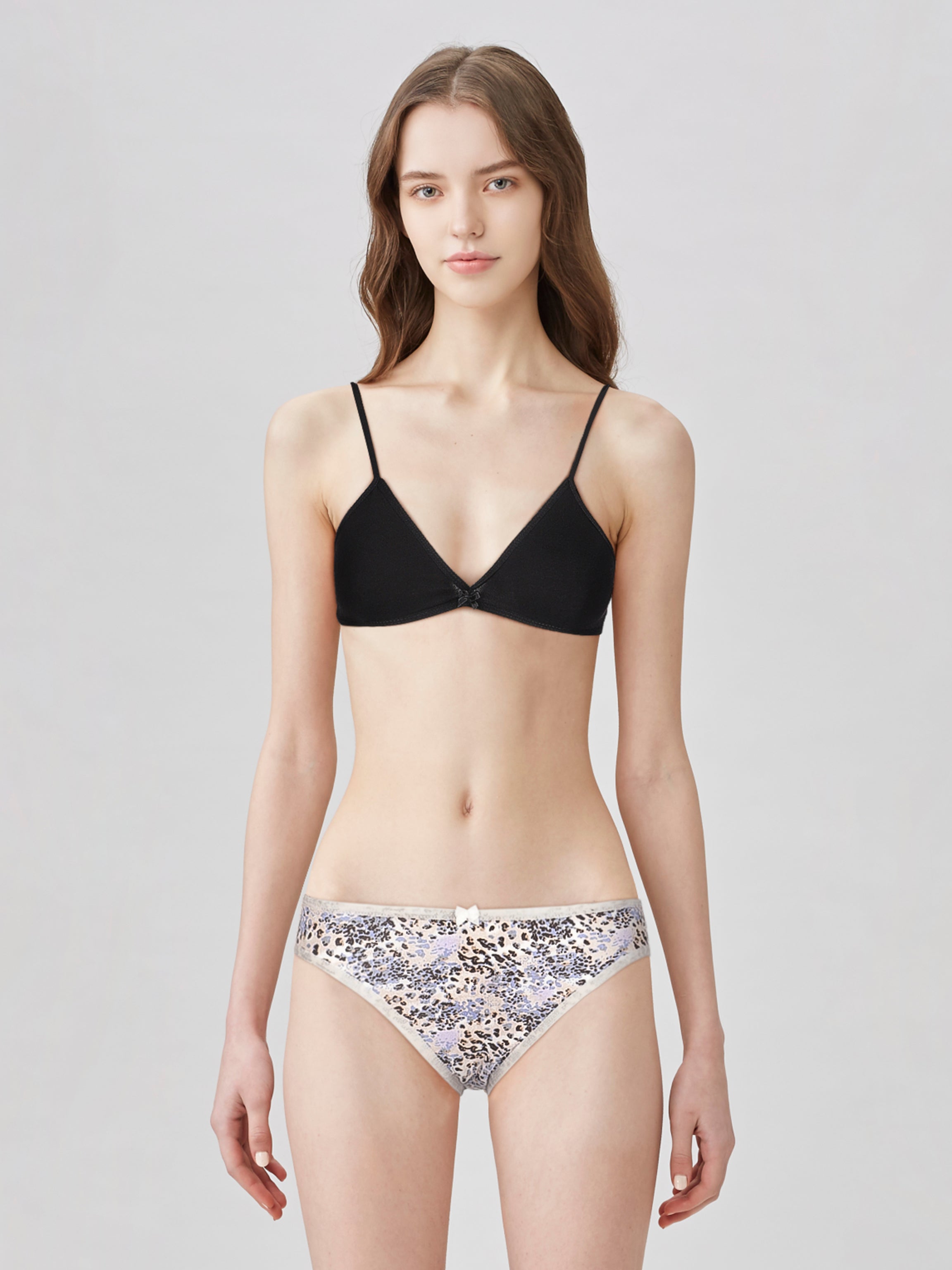 BLS Berna Non Padded Cotton Teen Bra White