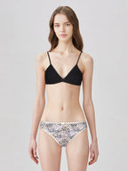 BLS Berna Non Padded Cotton Teen Bra Black