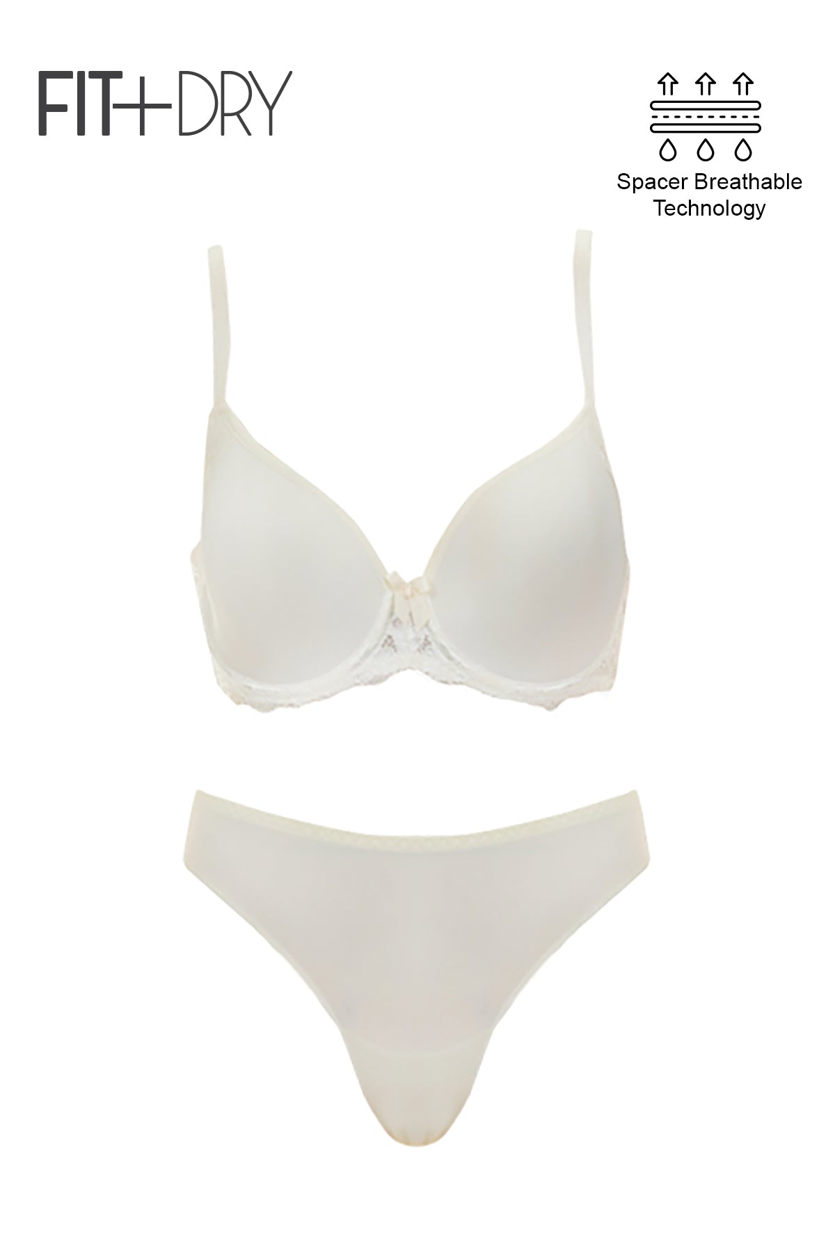 BLS Breathable Wired And Light Padded Bra Ivory how to use