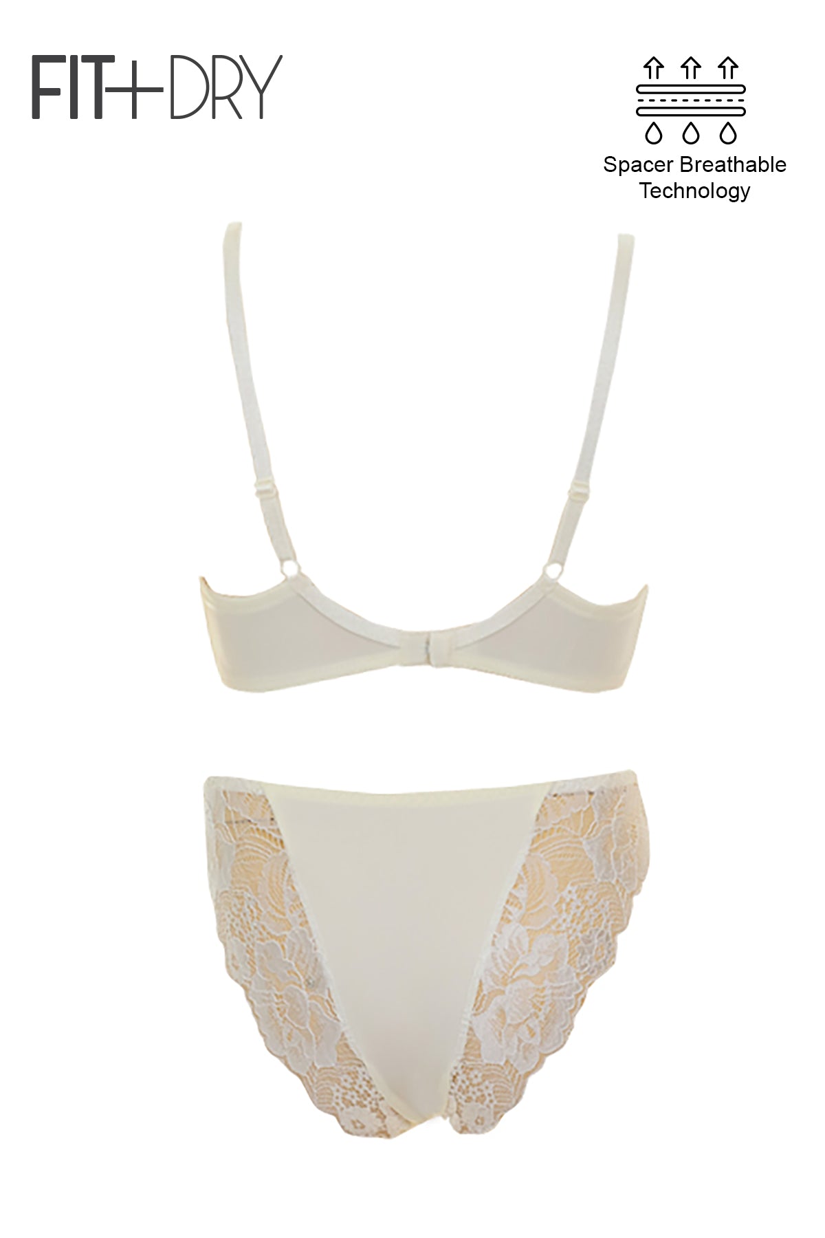 BLS Breathable Wired And Light Padded Bra Ivory price in Pakistan