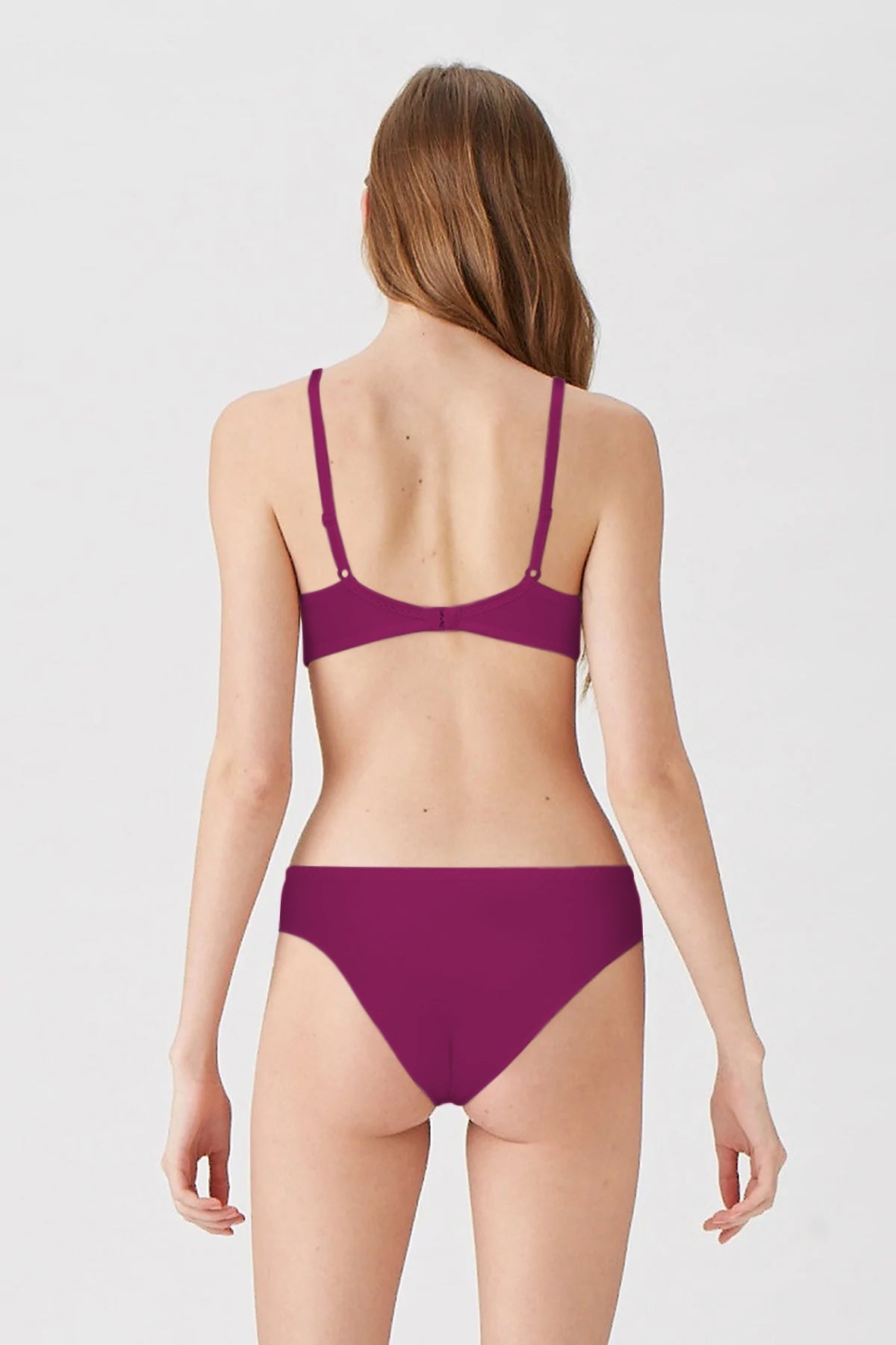 BLS Breathable Wired And Light Padded Bra Ruby 34C