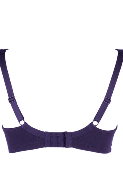 BLS Cece Non Wired And Non Padded Cotton Bra Blue