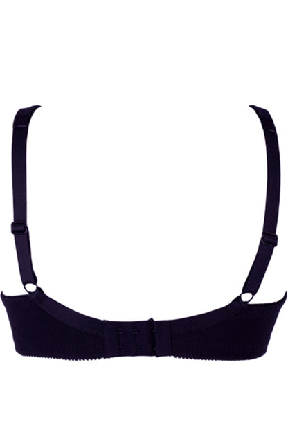 BLS Clarise Non Wired And Non Padded Cotton Bra Black