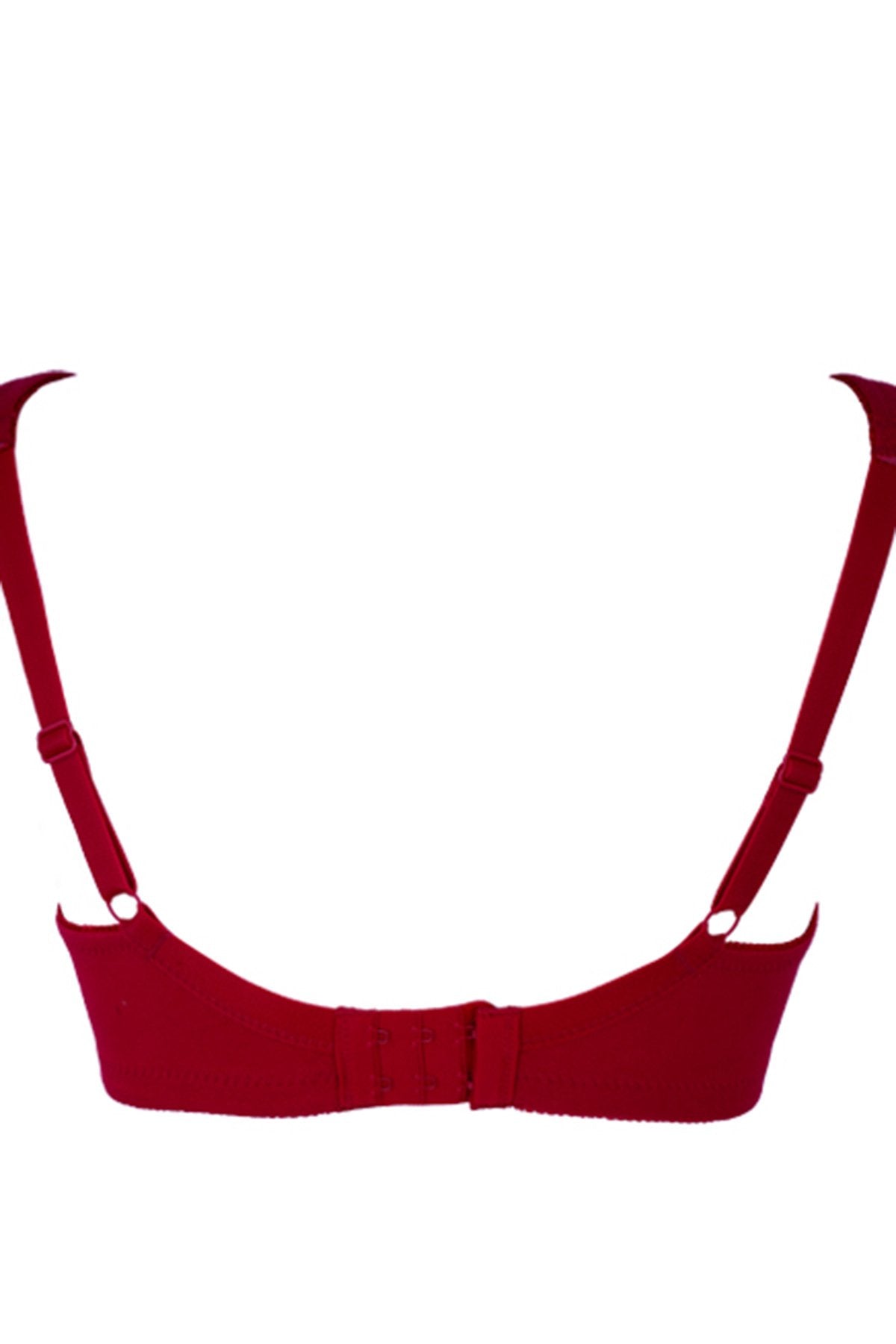 BLS Clarise Non Wired And Non Padded Cotton Bra Burgundy 34C