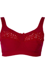 BLS Clarise Non Wired And Non Padded Cotton Bra Burgundy