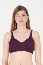 BLS Calantha Non Wired And Non Padded Cotton Bra Purple