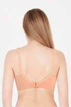 BLS Calantha Non Wired And Non Padded Cotton Bra Salmon 32C