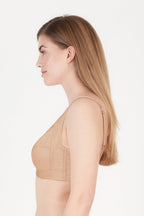 BLS Cali Non Wired And Non Padded Cotton Bra Cappuccino 34D
