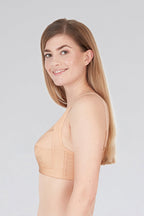BLS Cali Non Wired And Non Padded Cotton Bra Skin 34D
