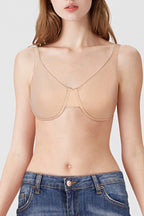 BLS Camille Wired And Non Padded Cotton Bra Skin 34C