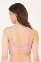 BLS Cansu Non Wired And Non Padded Cotton Bra Cosmo Pink 34C