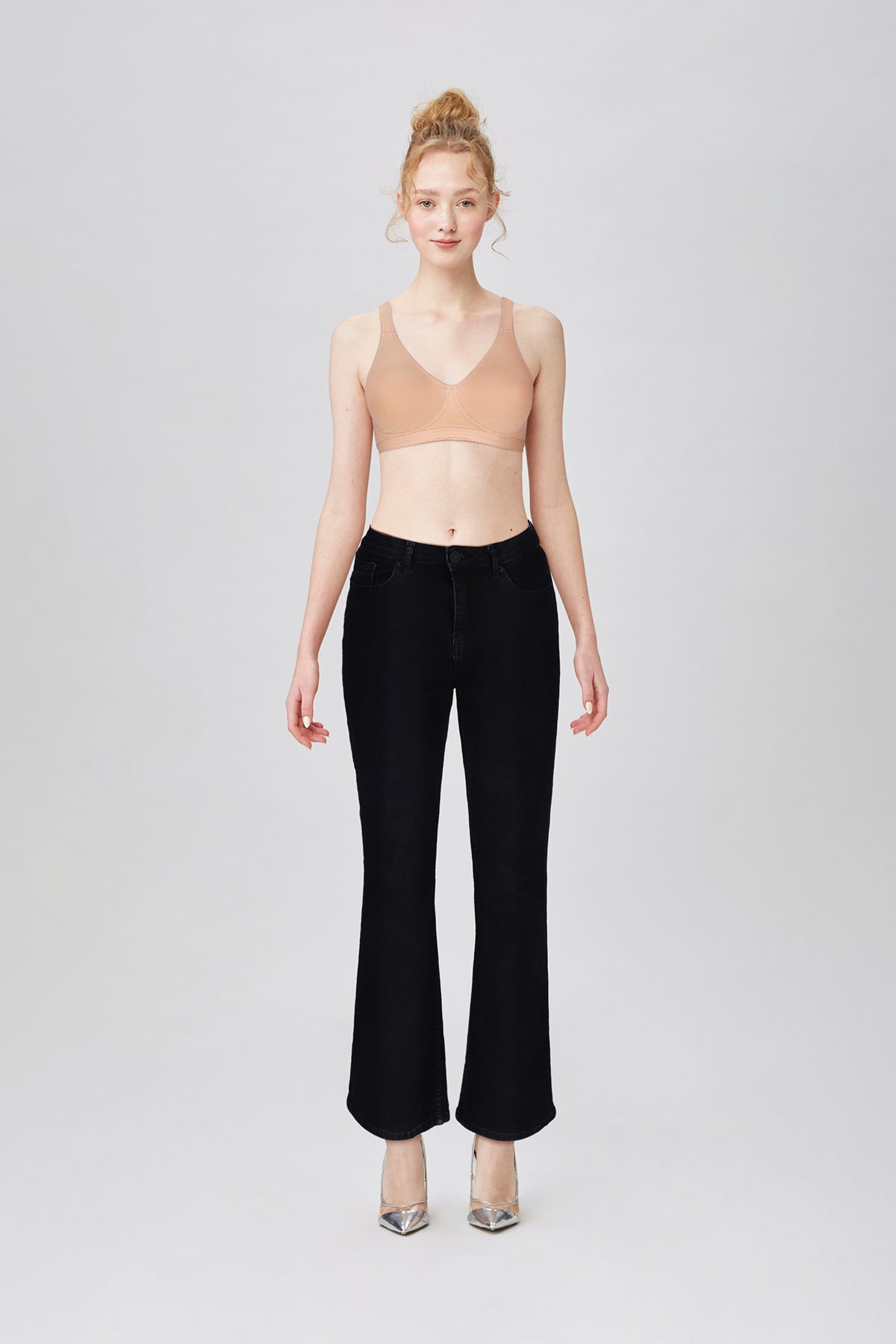 BLS Carole Non Wired And Non Padded Cotton Bra Skin